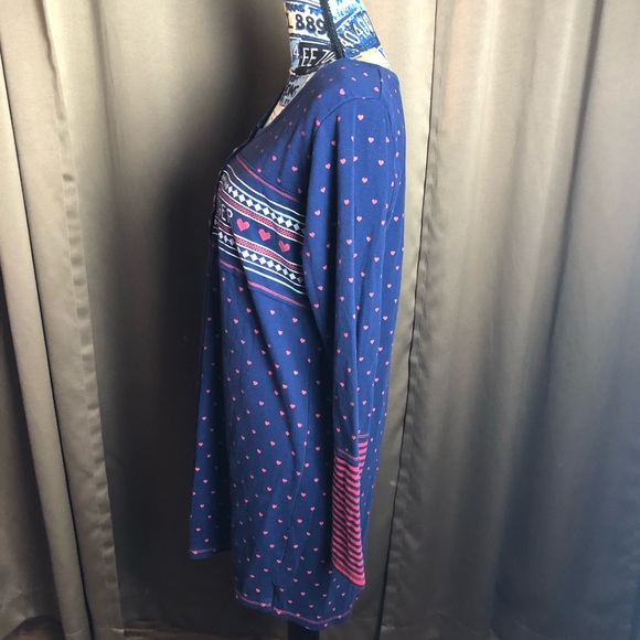 Tommy Hilfiger Long Sleeve Heart Winter Dress - Picture 6 of 11